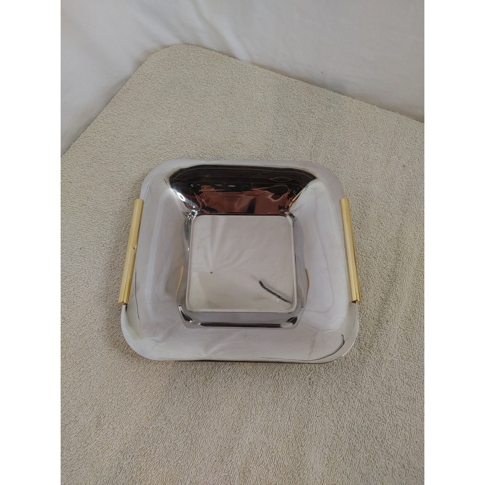 INOXBECK 18/10 Stainless Italy Square Bowl 9" x 8.75" Tray‎